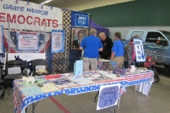 George and Tammy getting the word out.